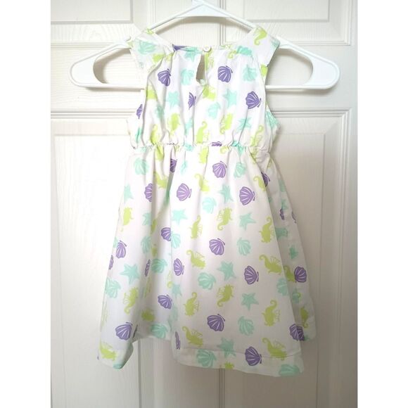 Disney Little Mermaid Girls Sundress White Size 4 - Picture 7 of 7